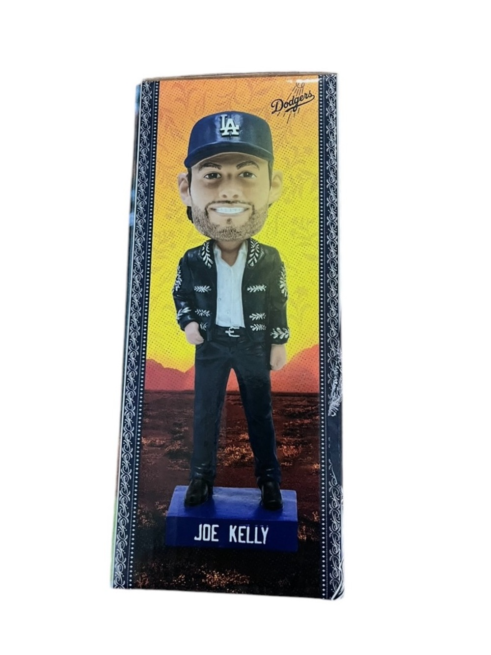 "Mariachi Joe" bobblehead featuring Joe Kelly of the Los Angeles Dodgers.